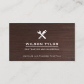 Carte De Visite Outils de menuisier pour la construction moderne e (Devant)