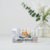 Carte De Visite Outils de nettoyage (Debout devant)