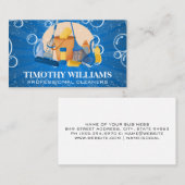 Carte De Visite Outils de nettoyage | Bulles de savon (Devant / Derrière)