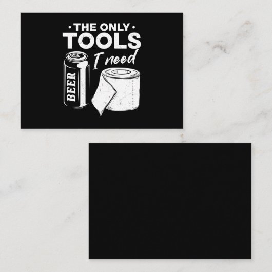 Carte De Visite Outils de papers (Devant / Derrière)