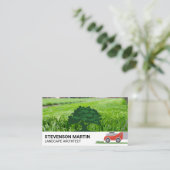 Carte De Visite Outils de paysage | Couper l'herbe | Arborescence (Debout devant)