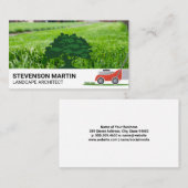 Carte De Visite Outils de paysage | Couper l'herbe | Arborescence (Devant / Derrière)