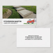 Carte De Visite Outils de paysage | Graine coupée du triage avant (Devant / Derrière)