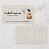 Carte De Visite Outils de profession des cheveux (Devant / Derrière)