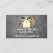 Carte De Visite Outils de réparation à domicile | Acier | Bois | C (Devant)