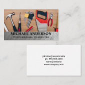 Carte De Visite Outils de réparation à domicile | Handyman (Devant / Derrière)