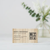 Carte De Visite Outils de réparation à domicile | Menuiserie (Debout devant)