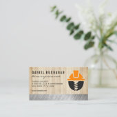 Carte De Visite Outils de réparation à domicile | Menuiserie | Boi (Debout devant)