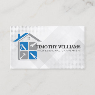 Carte De Visite Outils de réparation à domicile Travailleur spéc