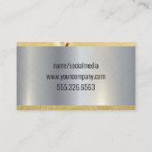 Carte De Visite Outils de réparation | Appliances Bois métallique (Dos)