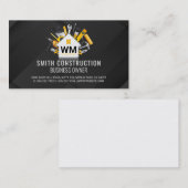 Carte De Visite Outils de réparation de la maison | Construction | (Devant / Derrière)