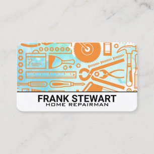 Carte De Visite Outils de réparation domiciliaire Entrepreneur g