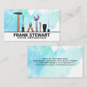 Carte De Visite Outils de réparation ménager (Devant / Derrière)