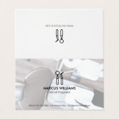 Carte De Visite Outils dentaires | Bureau des dentistes (Extérieur déplié)