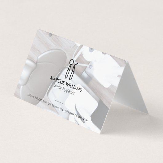 Carte De Visite Outils dentaires | Bureau des dentistes (Devant)