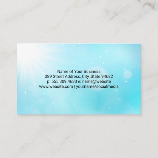 Carte De Visite Outils dentaires | Code QR (Dos)