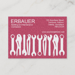 Carte De Visite Outils du commerce (Chubby) - Red Tex