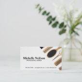 Carte De Visite Outils en caoutchouc doré (Debout devant)