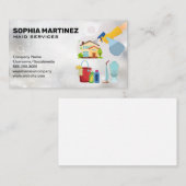 Carte De Visite Outils et équipement de nettoyage (Devant / Derrière)