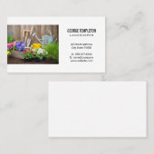 Carte De Visite Outils et fournitures de jardinage (Devant / Derrière)