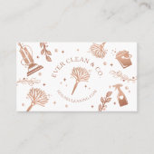 Carte De Visite Outils et fournitures de nettoyage ménager et mais (Devant)