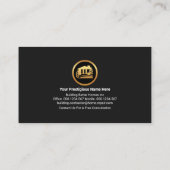 Carte De Visite Outils Handyman Structure (Dos)