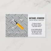 Carte De Visite Outils main | Construction | Acier (Devant)