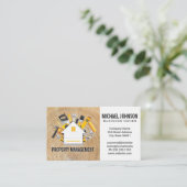 Carte De Visite Outils main de construction | Réparations domestiq (Debout devant)