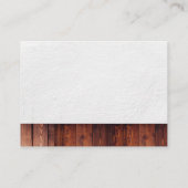 Carte De Visite Outils matériels (Dos)