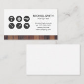 Carte De Visite Outils matériels | Constructeur de construction (Devant / Derrière)