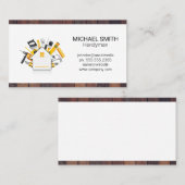 Carte De Visite Outils matériels | Constructeur de construction en (Devant / Derrière)