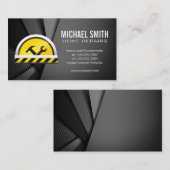 Carte De Visite Outils matériels de construction | Panneaux Abstra (Devant / Derrière)