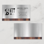Carte De Visite Outils matériels | Matériau de construction (Devant / Derrière)