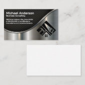 Carte De Visite Outils matériels | Métallique (Devant / Derrière)