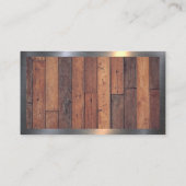 Carte De Visite Outils matériels | Panneaux en bois (Dos)