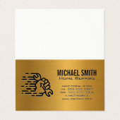 Carte De Visite Outils matériels | Une clé à main (Extérieur déplié)