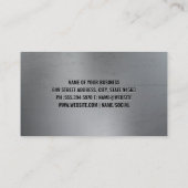 Carte De Visite Outils matériels | Véhicule de remorquage (Dos)