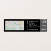 Carte De Visite Outils mécaniques, Auto Mécanique & Réparations, d (Intérieur déplié)