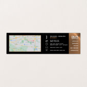 Carte De Visite Outils mécaniques, Auto Mécanique & Réparations, d (Intérieur déplié)