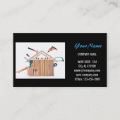 Carte De Visite Outils mécaniques Manufacture de menuiserie (Devant)