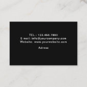 Carte De Visite Outils rustiques Carpenter Handyman Woodworker (Dos)