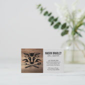 Carte De Visite Outils Steer et BBQ (Debout devant)