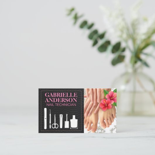 Carte De Visite Outils techniques | Manucure Pedicure Care (Debout devant)