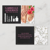 Carte De Visite Outils techniques | Manucure Pedicure Care (Devant / Derrière)