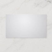 Carte de visite ouvert chic de bibliothécaire de (Dos)