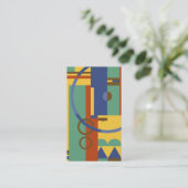 CARTE DE VISITE OUVERTURE : BOCAL À POISSONS (Debout devant)