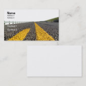 Carte De Visite Ouvrez la route (Devant / Derrière)