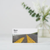 Carte De Visite Ouvrez la route (Debout devant)