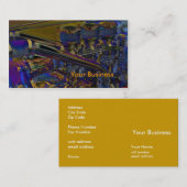 Carte De Visite Ouvrez-le (Devant / Derrière)