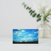 Carte De Visite Ouvrez les horizons (Debout devant)